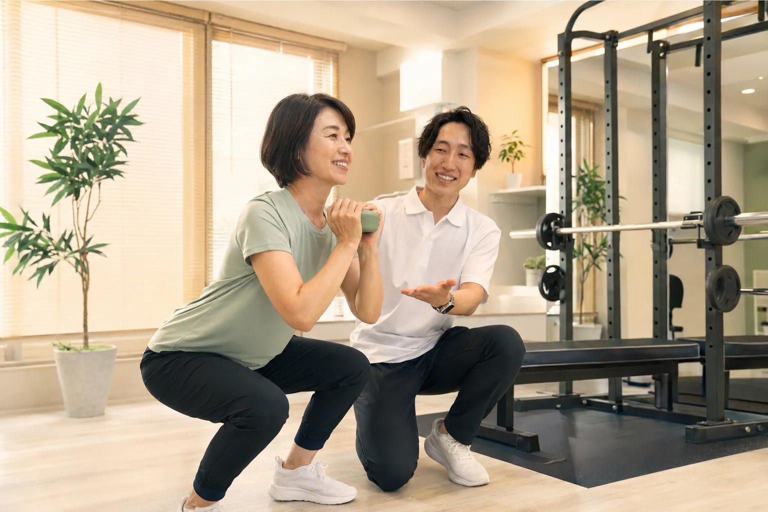 稲村トレーナーによる運動体験のイメージ